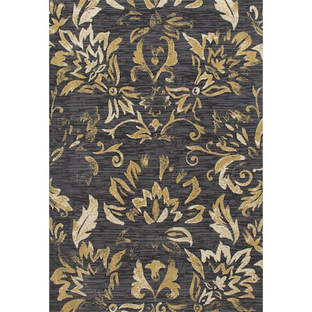 Art Carpet 9 X 12 Ft. Bastille Collection Faded Beauty Woven Area Rug, Dark Gray 841864110580
